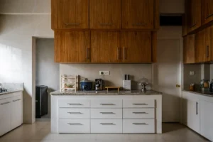 a kitchen filled with lots of counter top space. related to Modern Kitchen Decor That Actually Works: Balancing Aesthetics With Everyday Life