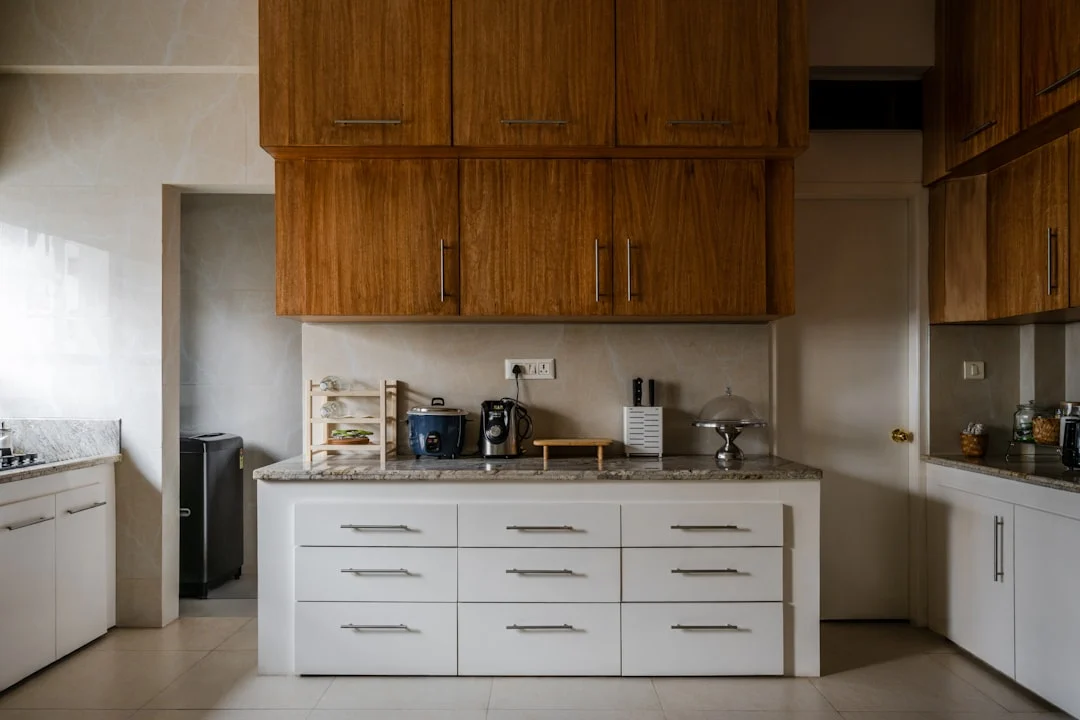 a kitchen filled with lots of counter top space. related to Modern Kitchen Decor That Actually Works: Balancing Aesthetics With Everyday Life