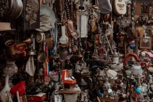 A room filled with lots of different types of items. related to Authentic Vintage vs. Reproduction: How to Spot Real Vintage Accessories and Build a Cohesive Collection