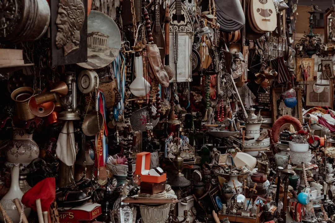 A room filled with lots of different types of items. related to Authentic Vintage vs. Reproduction: How to Spot Real Vintage Accessories and Build a Cohesive Collection