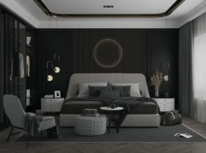 Bedroom interior design. related to Modern Luxury Bedroom Decor Ideas: Intentional Restraint Over Expensive Excess