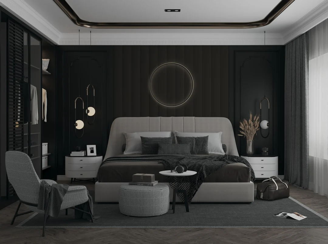 Bedroom interior design. related to Modern Luxury Bedroom Decor Ideas: Intentional Restraint Over Expensive Excess