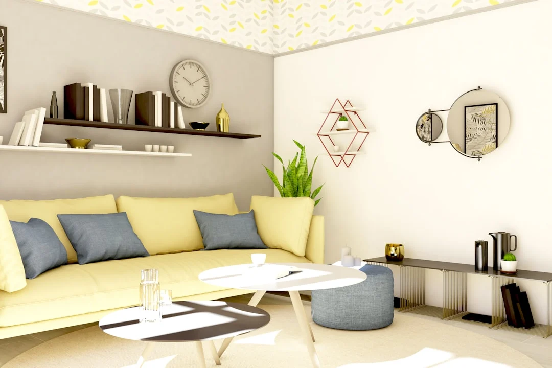 Cozy living room for a newly married couple.. related to How to Decorate Your Living Room Walls Without Making These 5 Common Mistakes