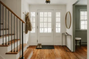 Foyer (IG: @clay.banks). related to Style Your Entryway Table to Match How You Actually Use It