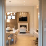Bright, modern open-concept living and dining room.. related to Home Decor Ideas That Actually Work in Real Spaces