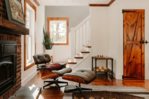 Living Room (IG: @clay.banks). related to Sustainable Home Decor That Doesn't Look Rustic: A Modern Guide to Eco-Friendly Interiors