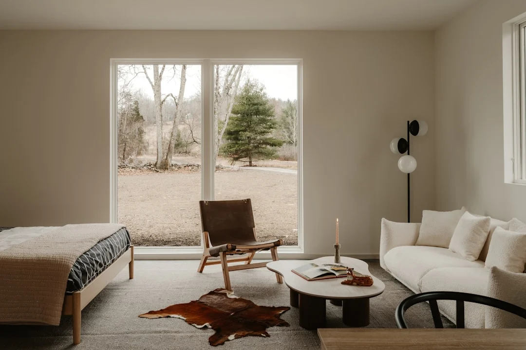 Studio Apartment (IG: @clay.banks). related to How to Build a Modern Interior That Doesn't Feel Cold or Dated