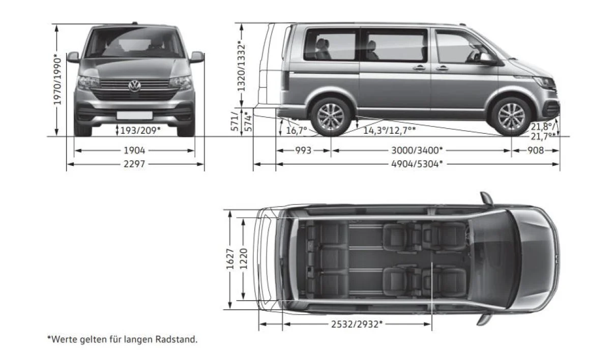T6 Multivan Vw T6 Technische Daten Abmessungen - De Haus Blog. related to Style Your Entryway Table to Match How You Actually Use It