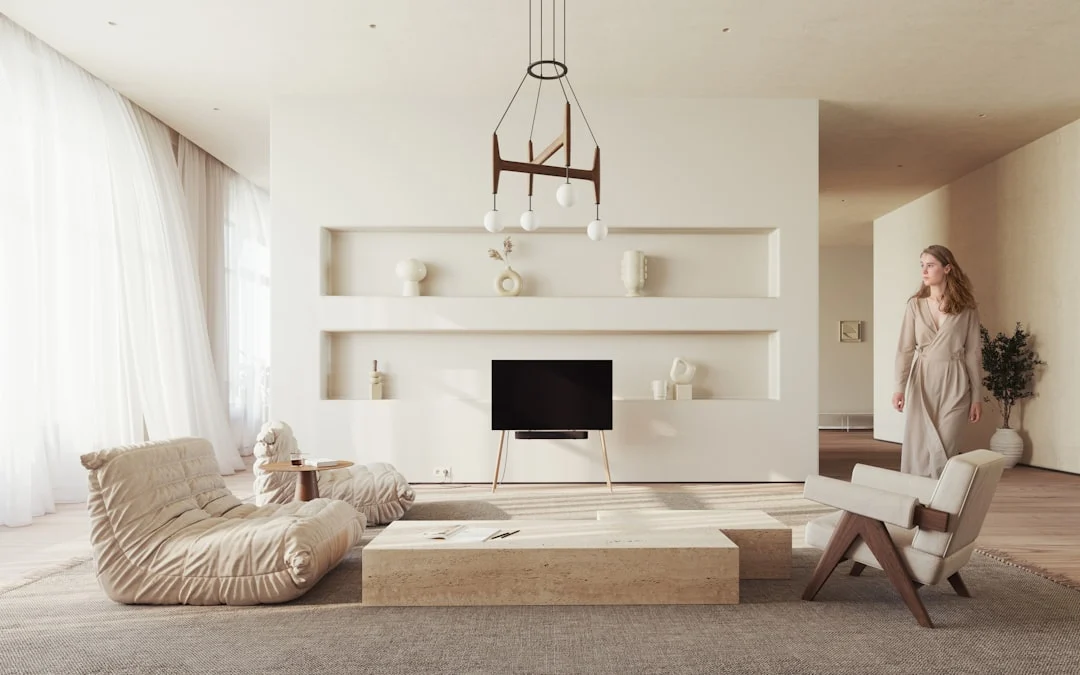 The calmness of Scandinavian forests. This was our starting point. How to hold a strong design impact with minimal of resources. And to last for a lifetime. Precious oak and birch was chosen. Of course - handmade to respect the traditions of Estonian centuries long wood craftsmanship.. related to Neutral Room Decor Is a Layered System of Warm, Cool & Earth Tones